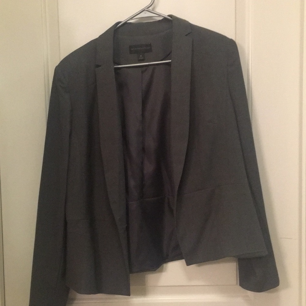 Gray Suit Coat